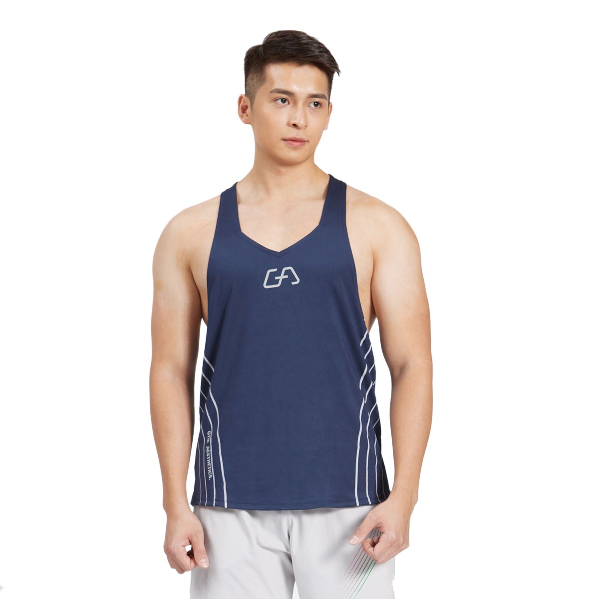 Image of Wesentlich Bodybuilder Stringer Y-Back für Herren