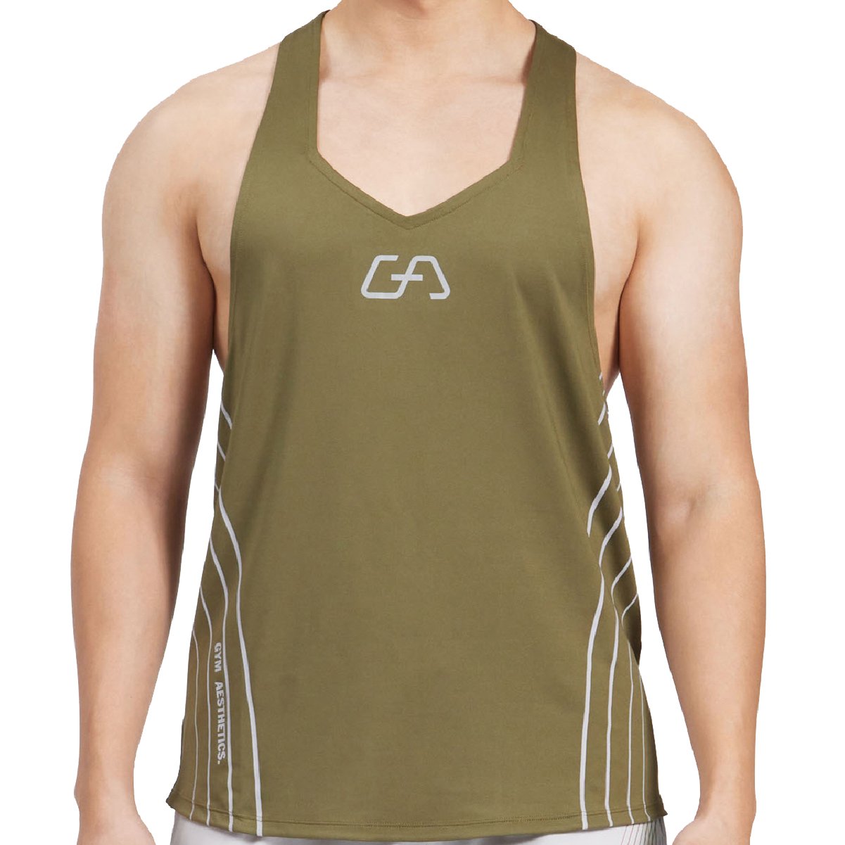 Image of Wesentlich Bodybuilder Stringer Y-Back für Herren