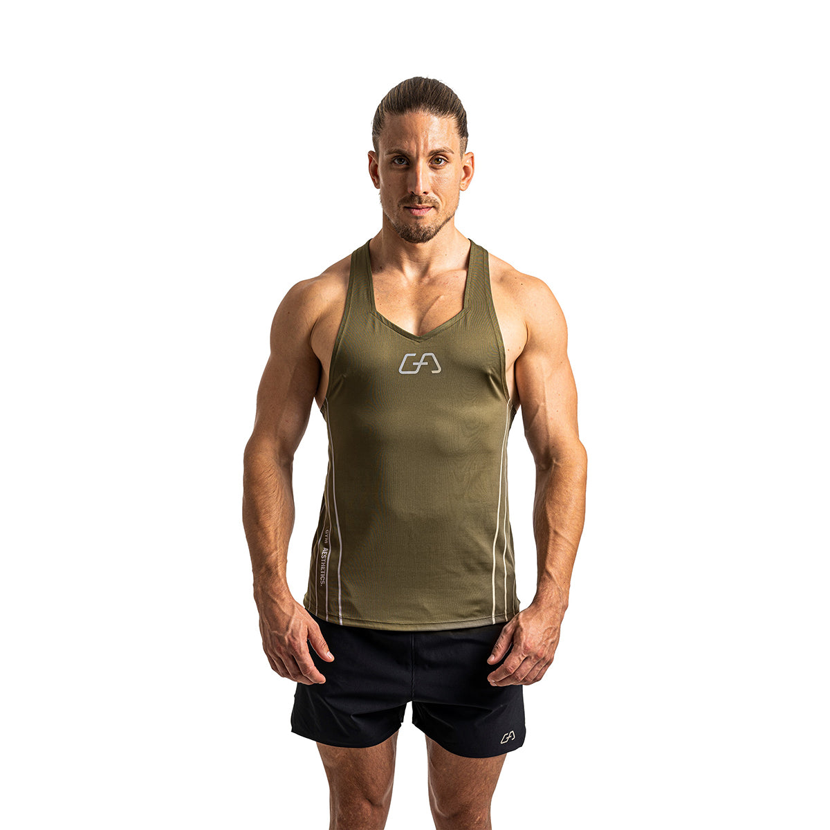 Image of Wesentlich Bodybuilder Stringer Y-Back für Herren