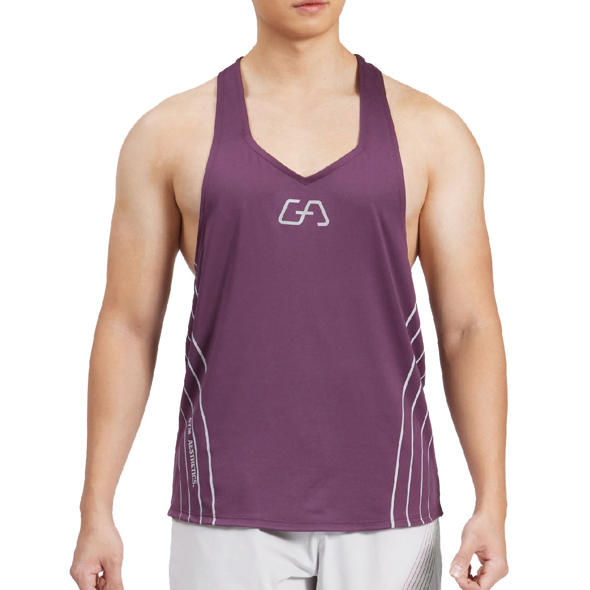 Image of Wesentlich Bodybuilder Stringer Y-Back für Herren