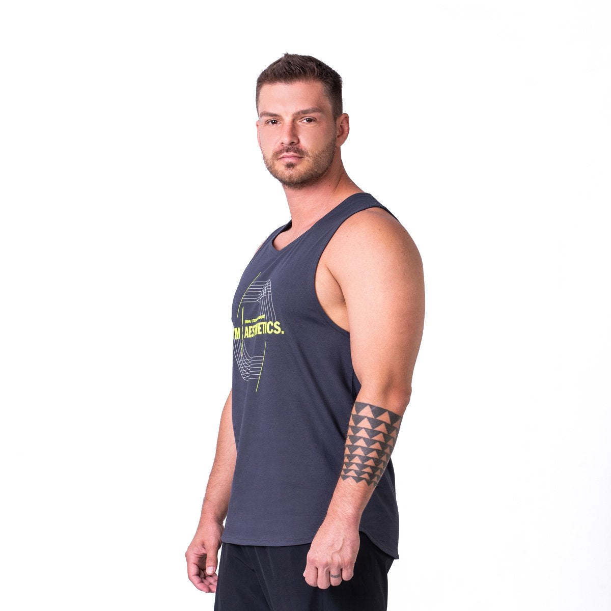 Image of Wesentlich Coolever Cotton Touch Gym Stringer für Herren