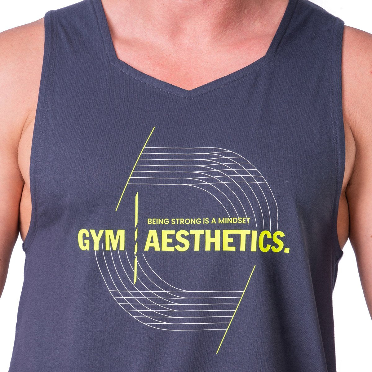 Image of Wesentlich Coolever Cotton Touch Gym Stringer für Herren