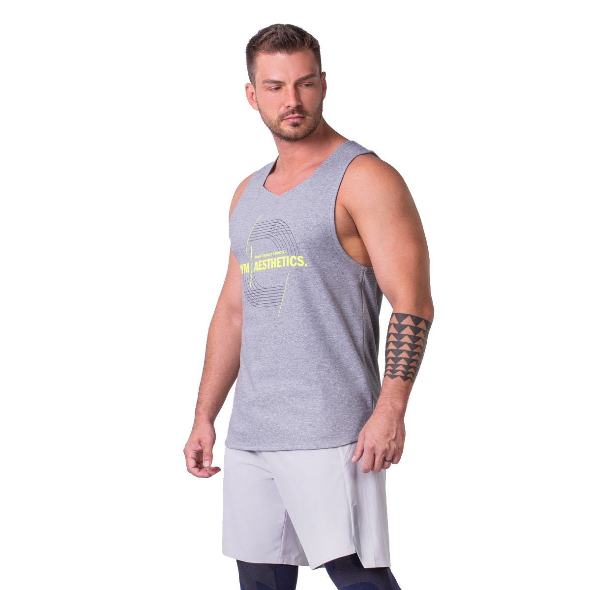 Image of Wesentlich Coolever Cotton Touch Gym Stringer für Herren