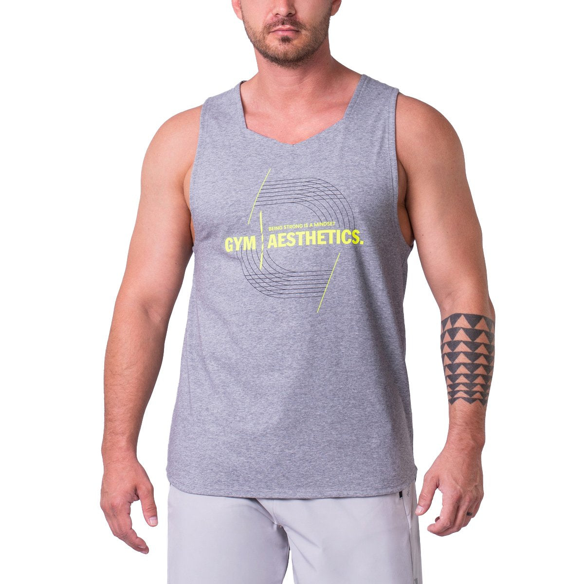Image of Wesentlich Coolever Cotton Touch Gym Stringer für Herren