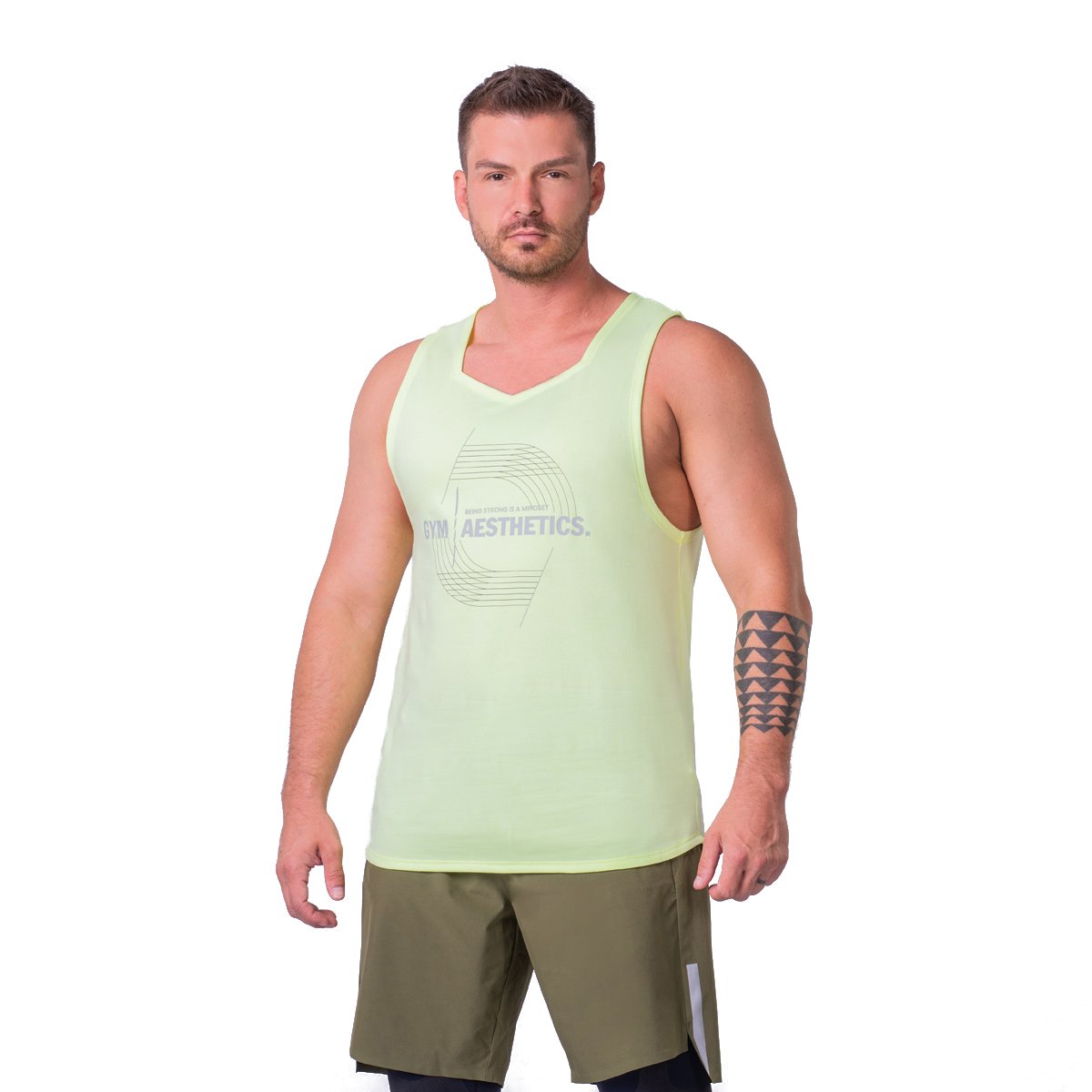 Image of Wesentlich Coolever Cotton Touch Gym Stringer für Herren