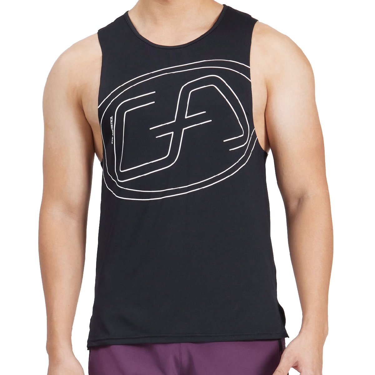 Image of Essential Dropped Armhole Tank Top for Men