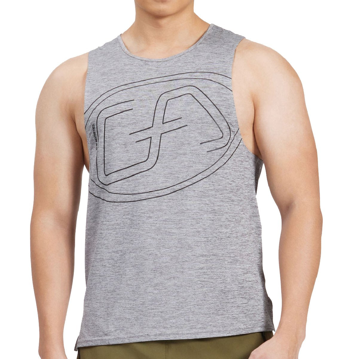 Image of Essential Dropped Armhole Tank Top for Men