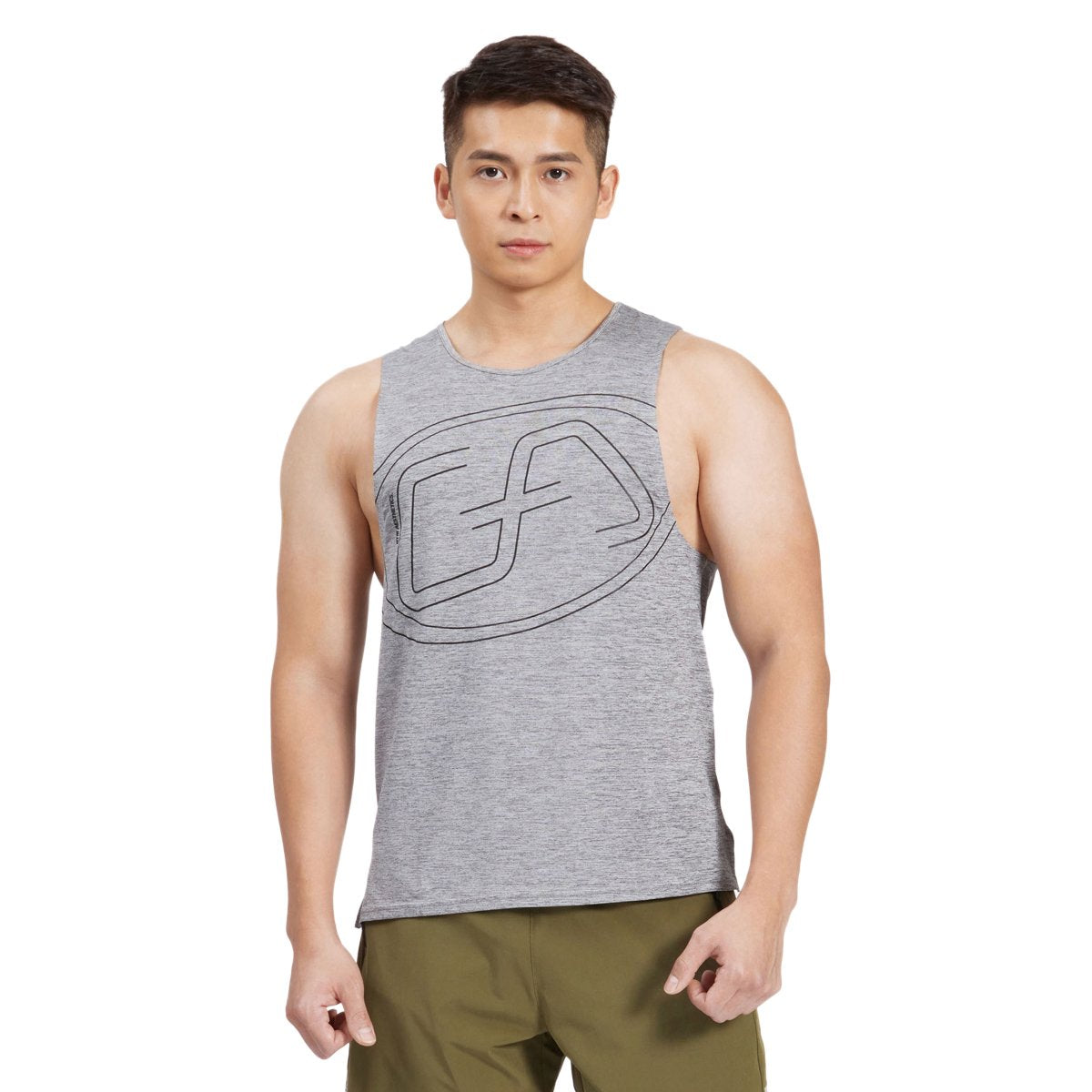 Image of Essential Dropped Armhole Tank Top for Men