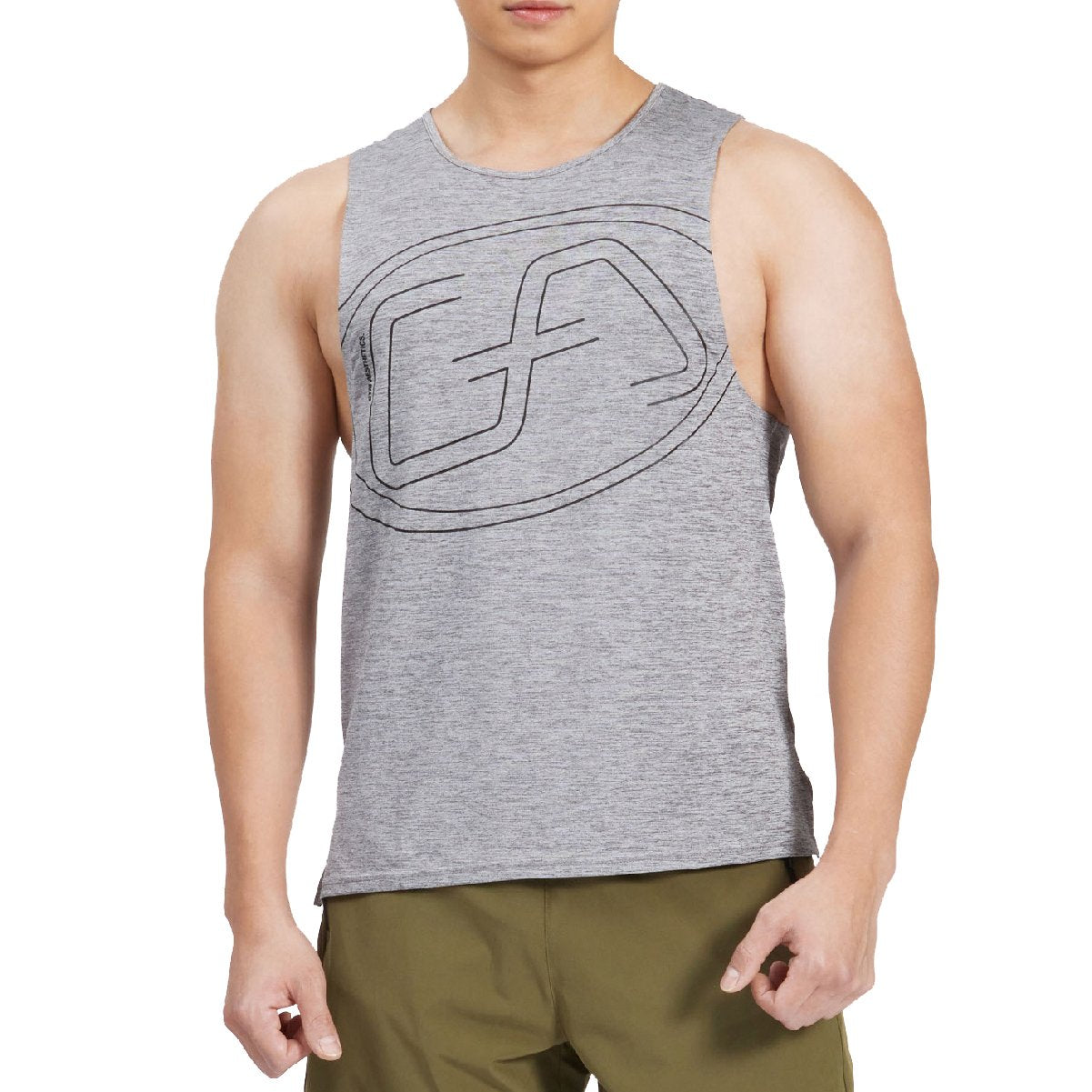 Image of Essential Dropped Armhole Tank Top for Men