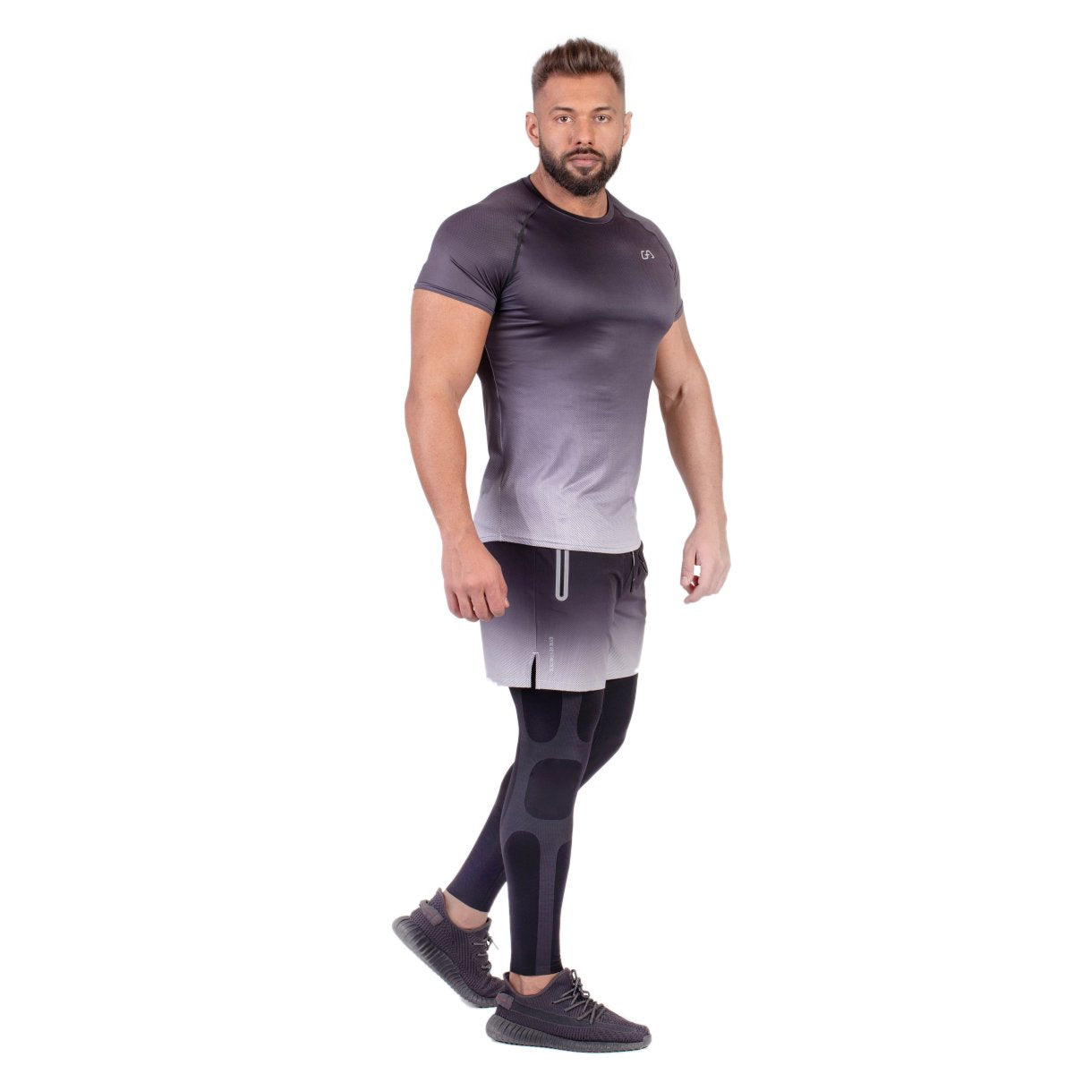 Image of Essential gradient crew neck Sport Shirt for Men