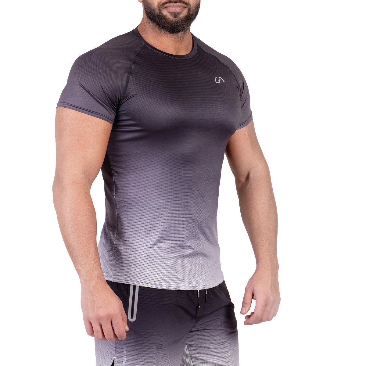 Image of Essential gradient crew neck Sport Shirt for Men