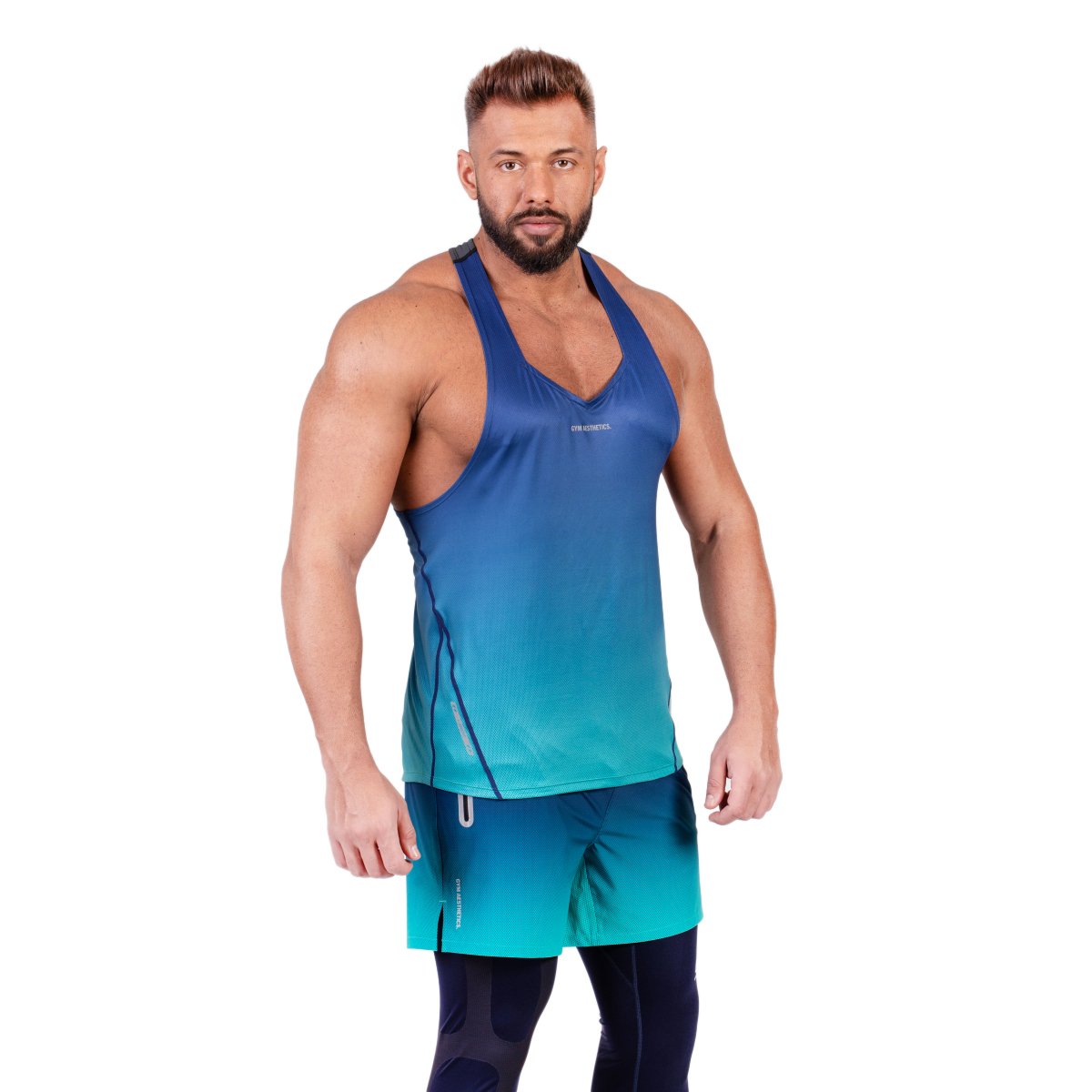 Image of Essential gradient Stringer Y Back for Men