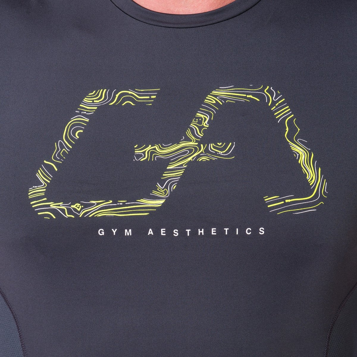 Image of Wesentlich Dichte Maschen Tight-Fit T-Shirt für Herren