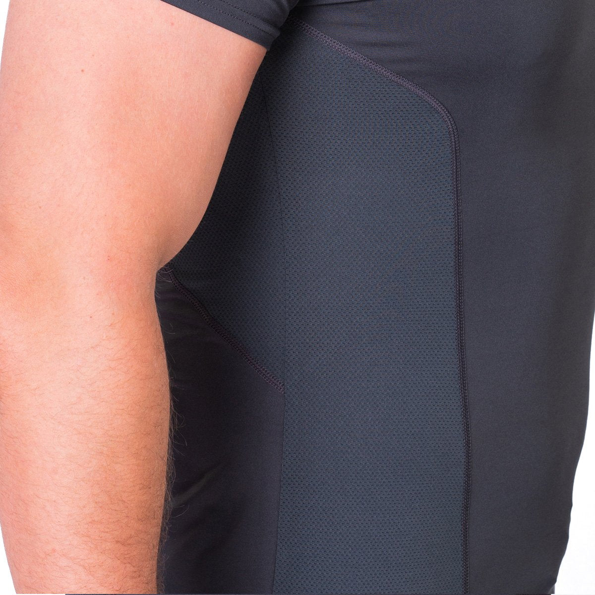 Image of Wesentlich Dichte Maschen Tight-Fit T-Shirt für Herren