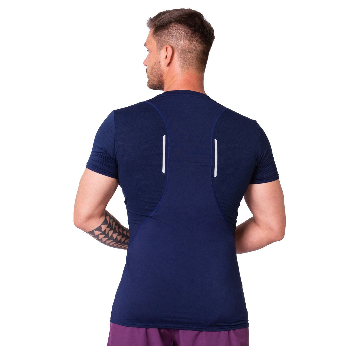 Image of Wesentlich Dichte Maschen Tight-Fit T-Shirt für Herren