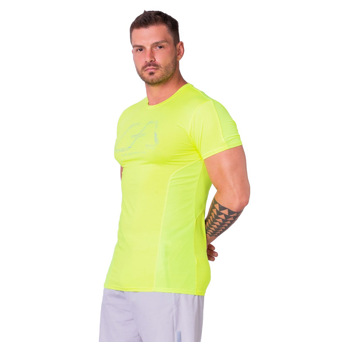 Image of Wesentlich Dichte Maschen Tight-Fit T-Shirt für Herren
