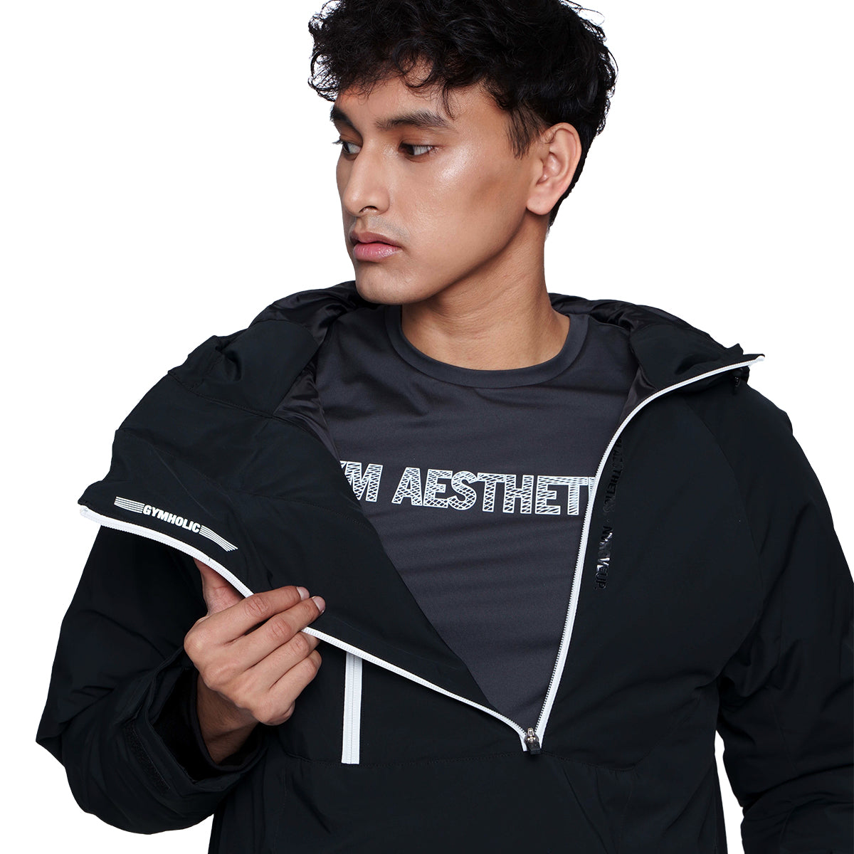 Functional Thermal Jacket for Men | Gym Aesthetics