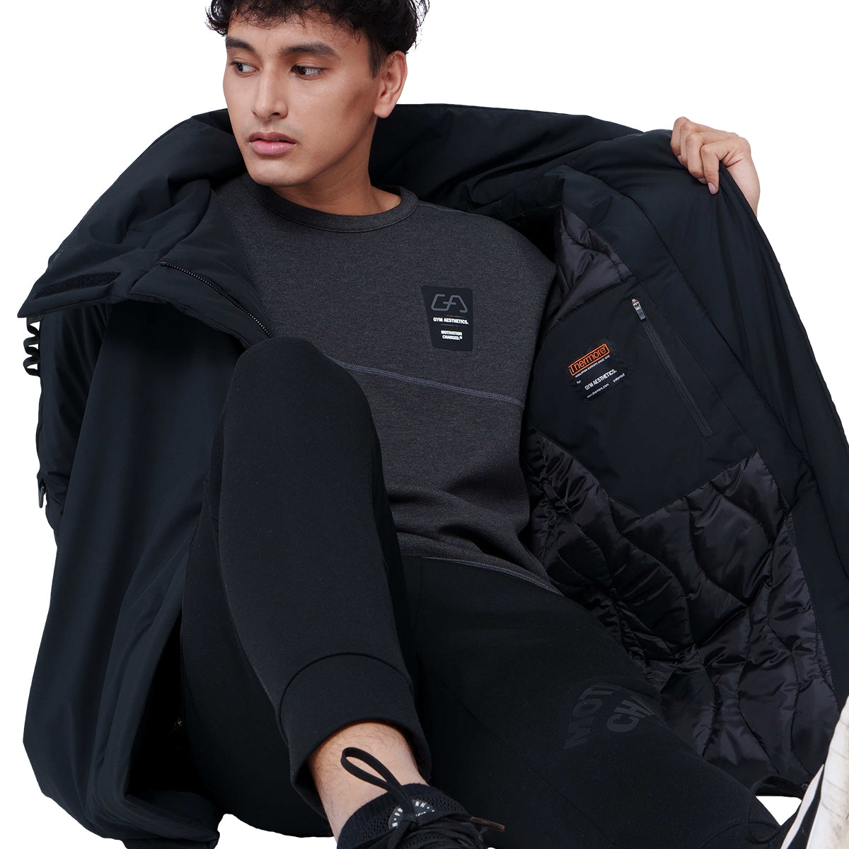 Image of Funktional Modisch Jacke Thermo für Herren