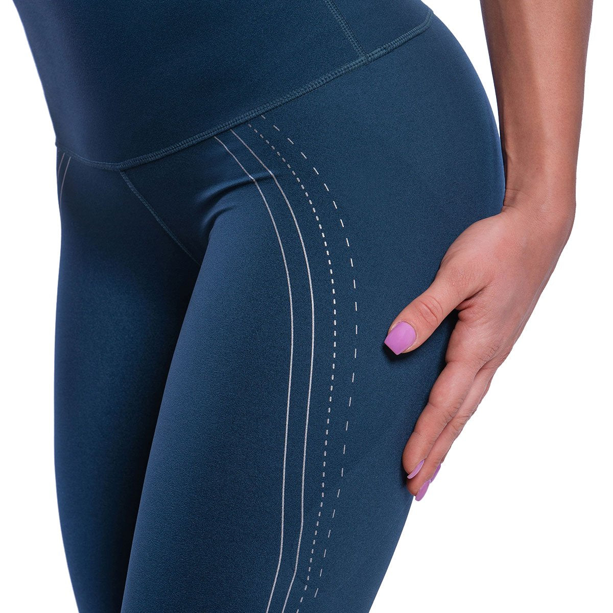 Image of High-Waist Supportive Compression Leggings for Women