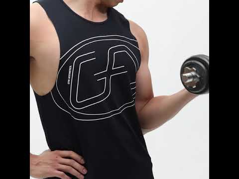 Image of Essential Dropped Armhole Tank Top for Men