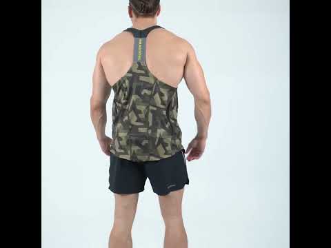 Image of Training Camo Stringer Y Back for Men