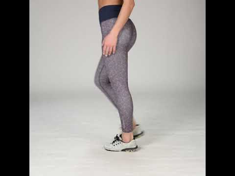 Activewear Quantum Mirac Leggings Geometry Pattern Reversible for Women