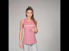 Load and play video in Gallery viewer, Workout Mighty Tech Mesh Gym Tank for Women
