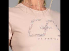 Laden und Abspielen von Videos im Galerie-Viewer, Aktivkleidung Coolever Cotton Touch Loose-Fit T-Shirt für Damen
