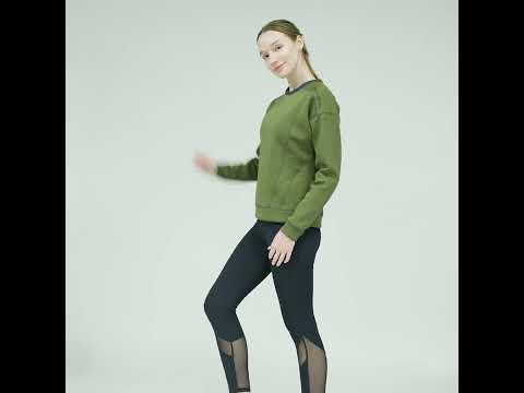 Image of Athleisure Reversible Sweatshirt Pique for Women