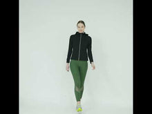 Load and play video in Gallery viewer, Athleisure Fancy Logo Jacket for Women

