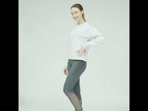 Athleisure Reversible Sweatshirt Pique for Women