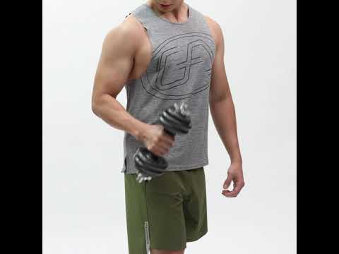 Image of Essential Dropped Armhole Tank Top for Men