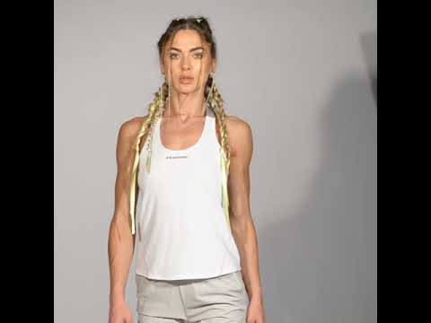 Image of Activewear Coolever Cotton Touch Tank Top Y Back for Women
