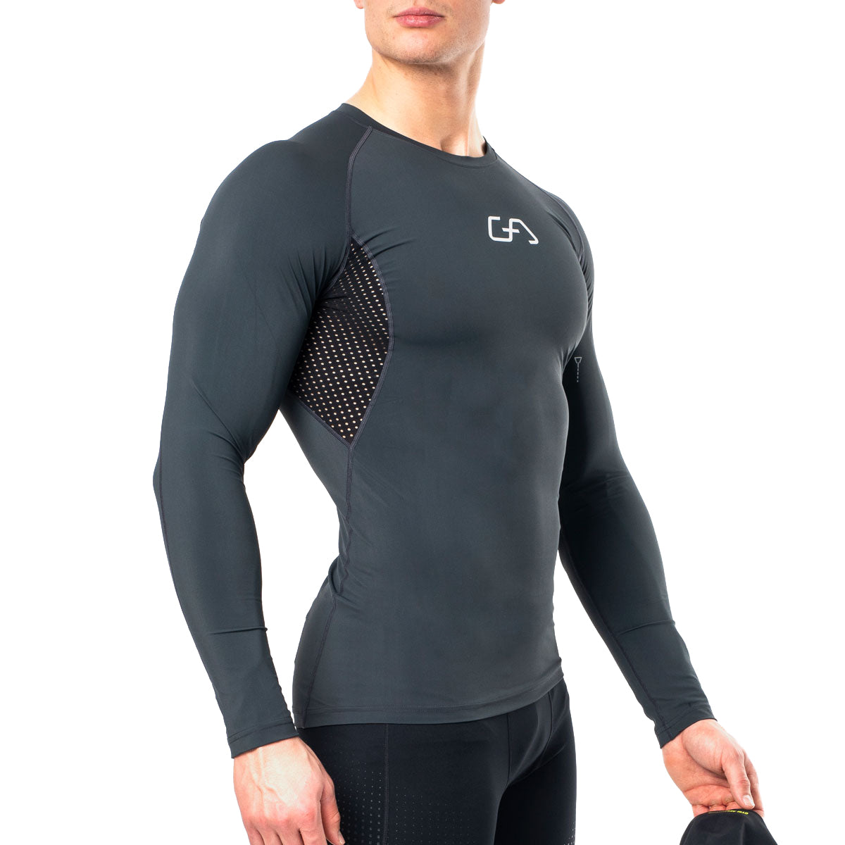 Image of Langarm Kompressionsshirt Herren HiTense