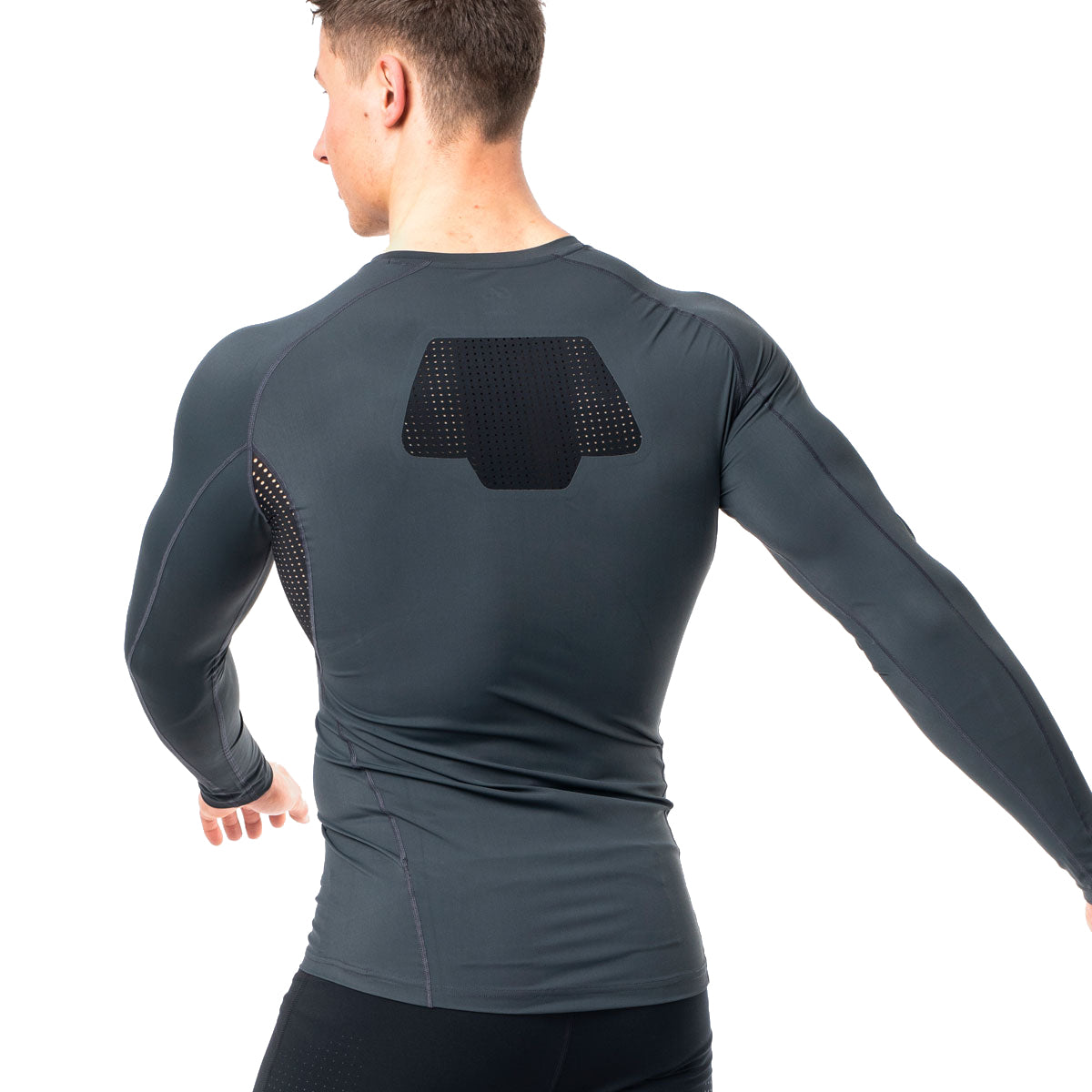 Image of Langarm Kompressionsshirt Herren HiTense