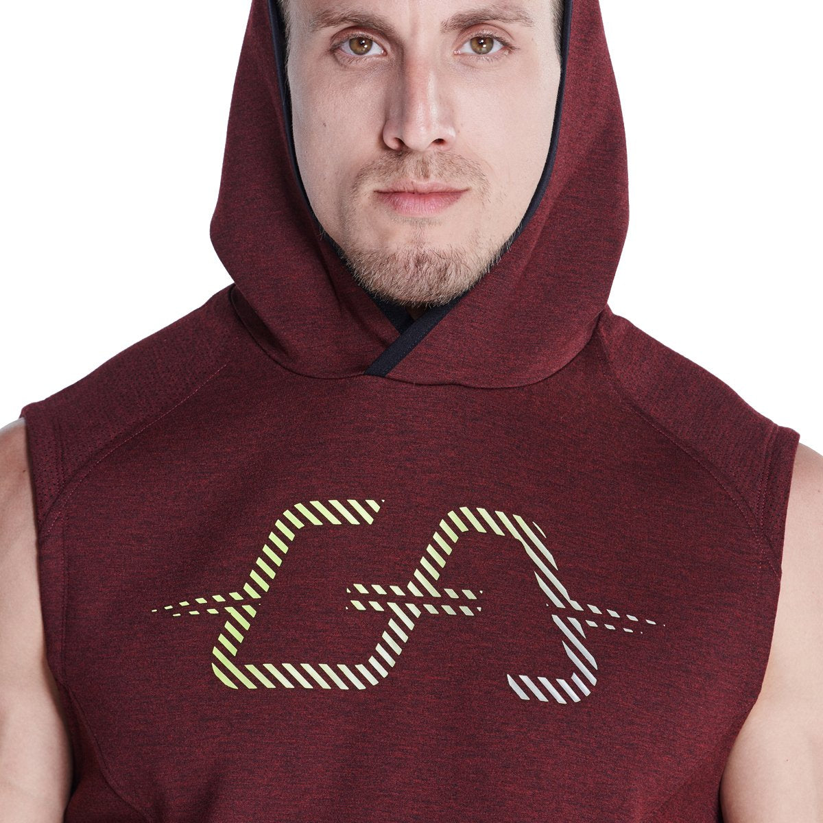 Image of OutRun Sleeveless Hoodie Vest for Men