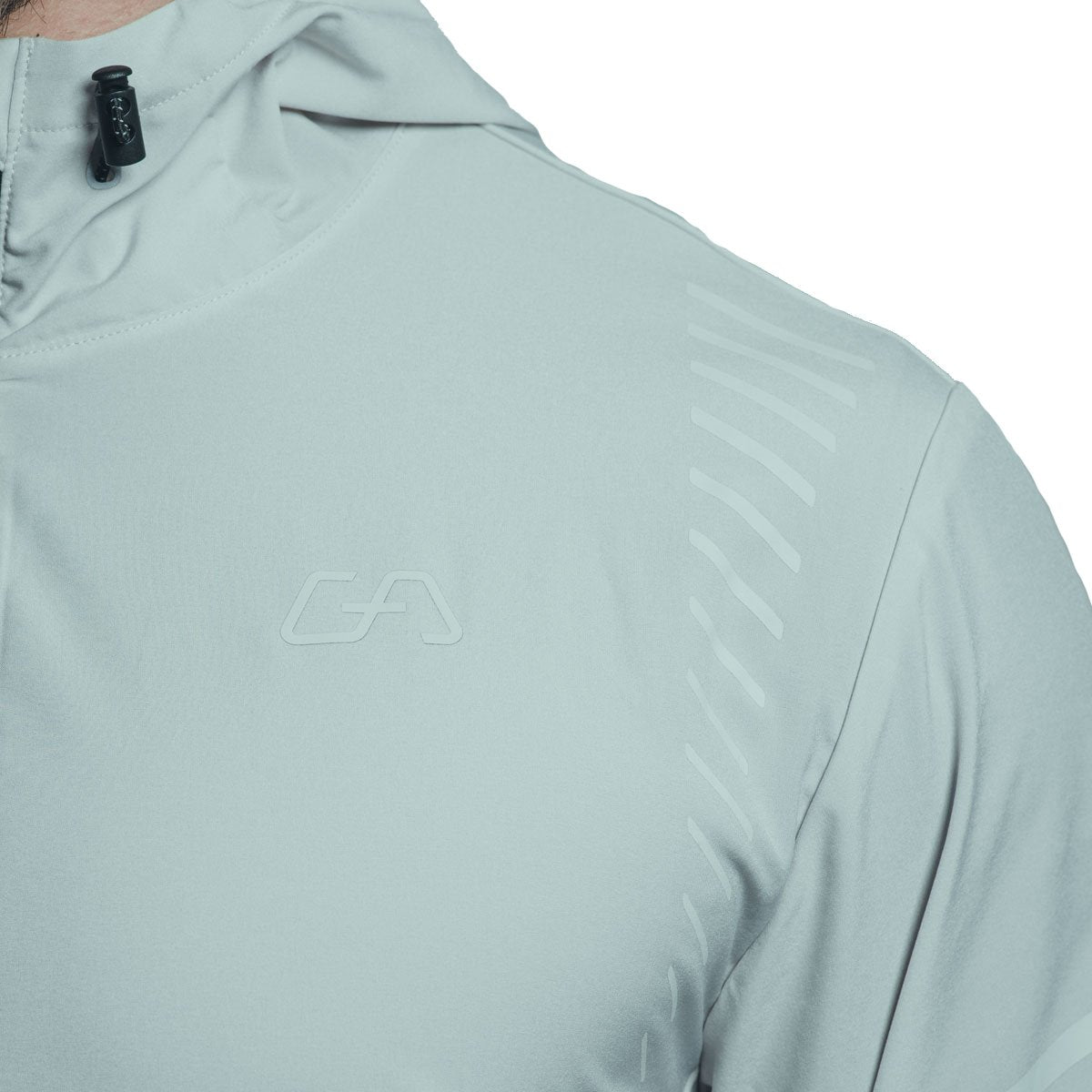 Image of Packable Windbreaker Performance jacket with hood for Men