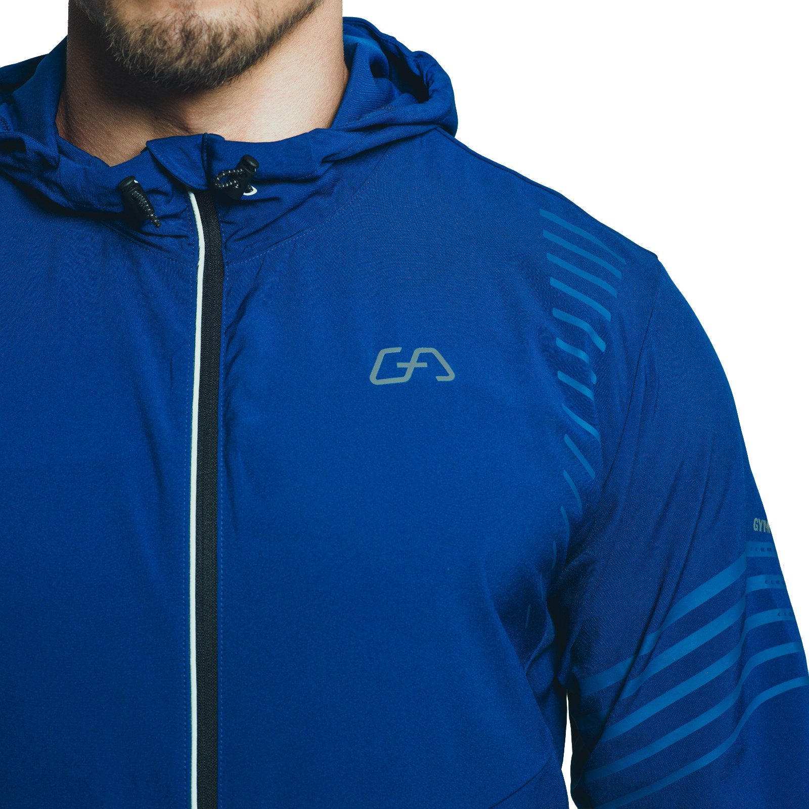 Image of Packable Windbreaker Performance jacket with hood for Men