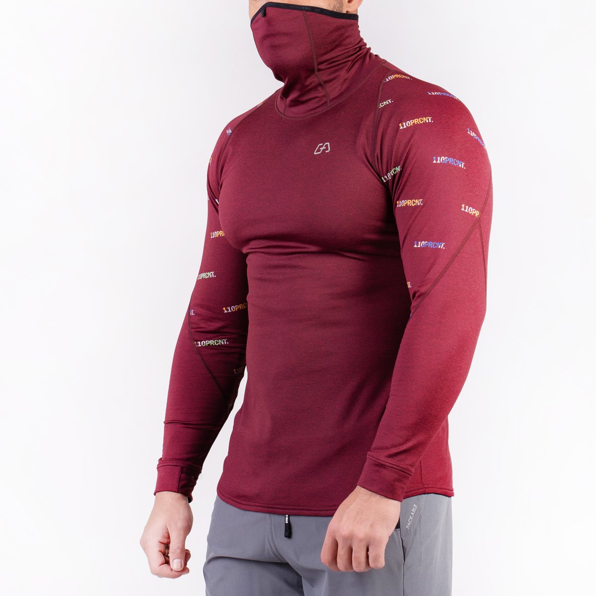 Image of Schutz Mund und Nasen Schutz T Shirt für Herren