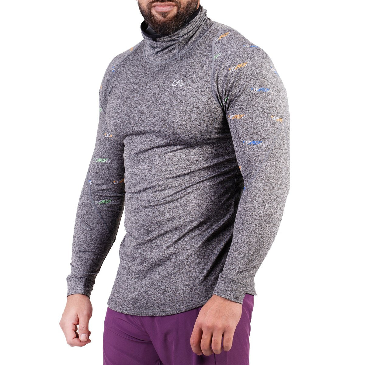 Image of Schutz Mund und Nasen Schutz T Shirt für Herren