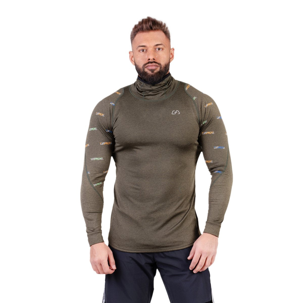 Image of Schutz Mund und Nasen Schutz T Shirt für Herren