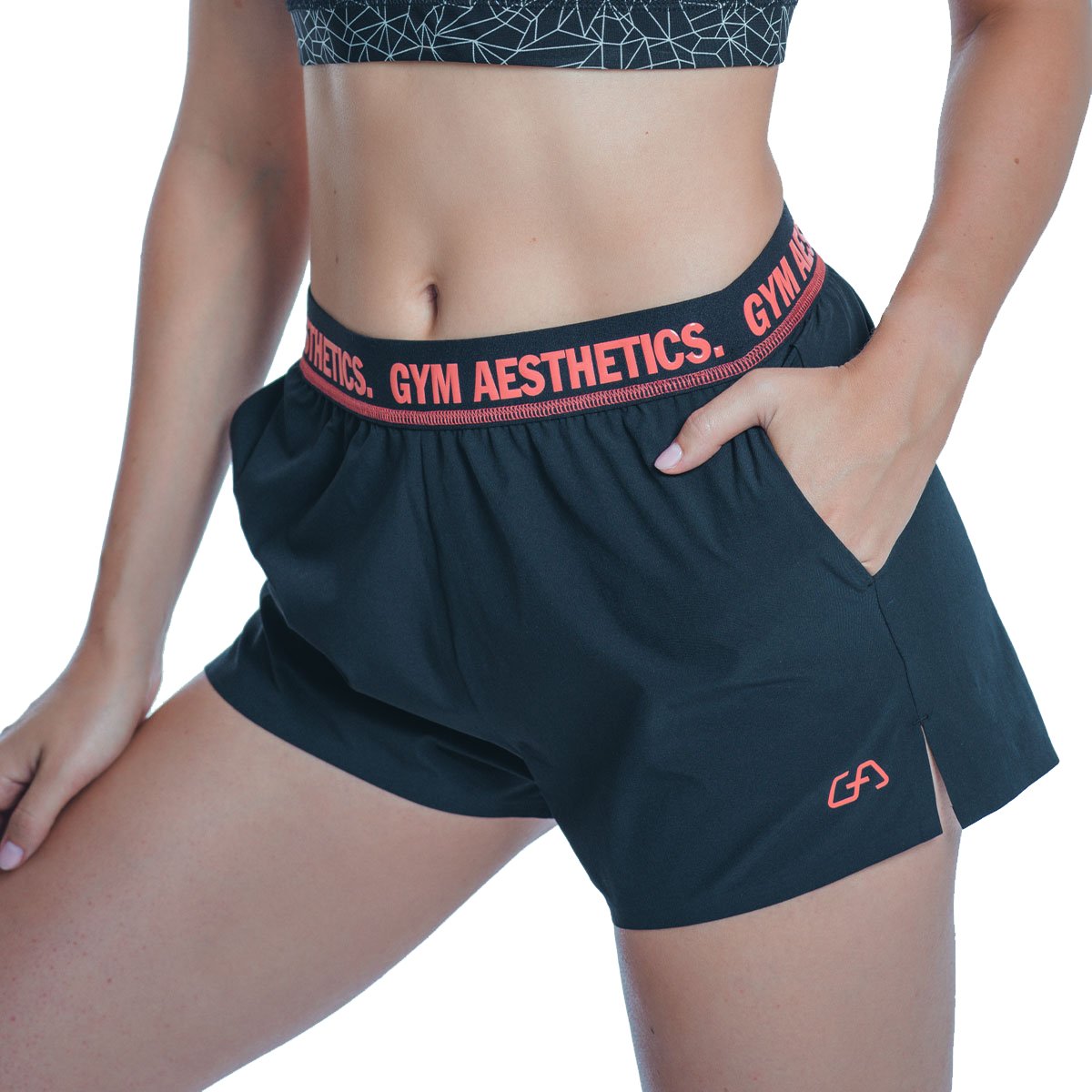 Running Ladies Thigh Length Shorts