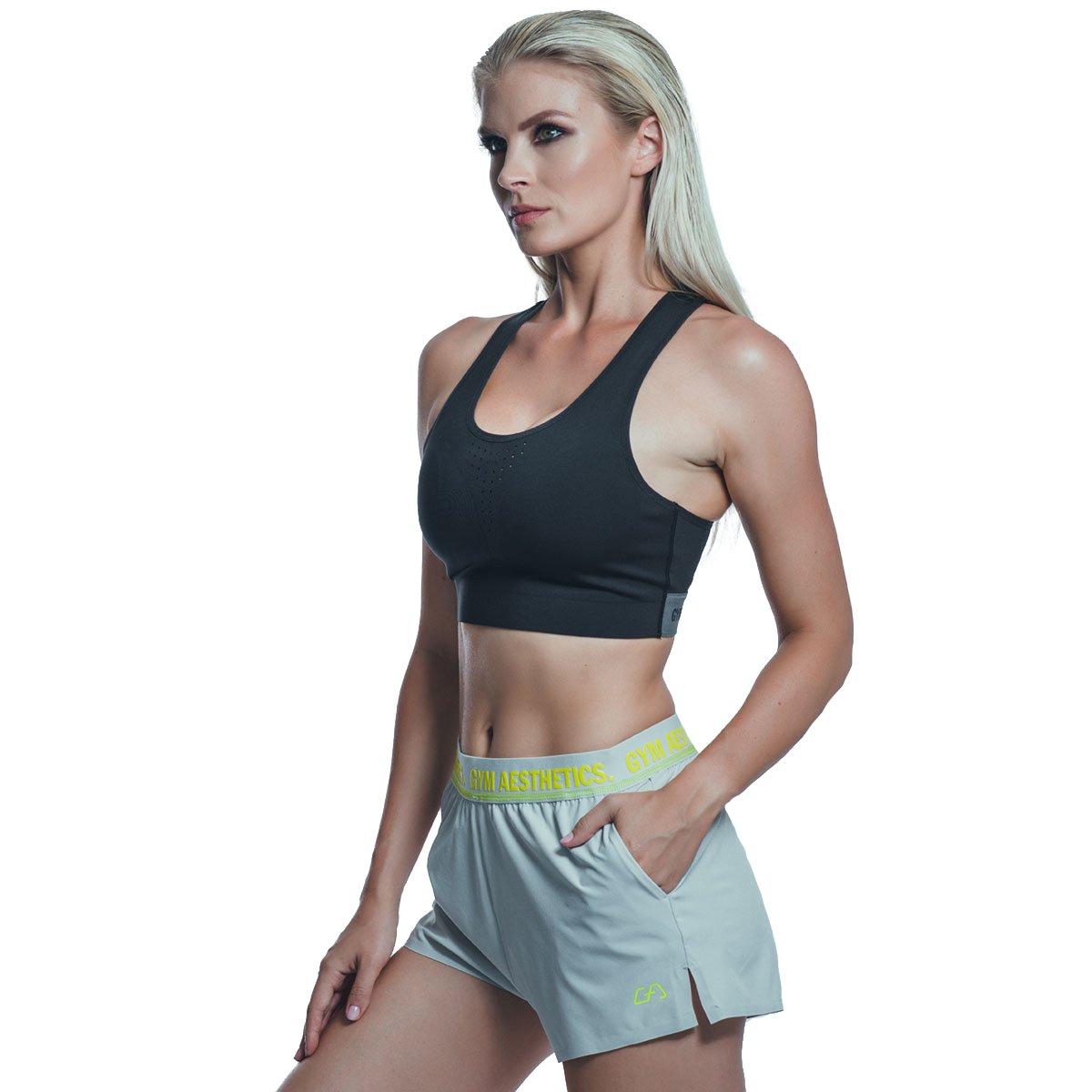 Running Ladies Thigh Length Shorts