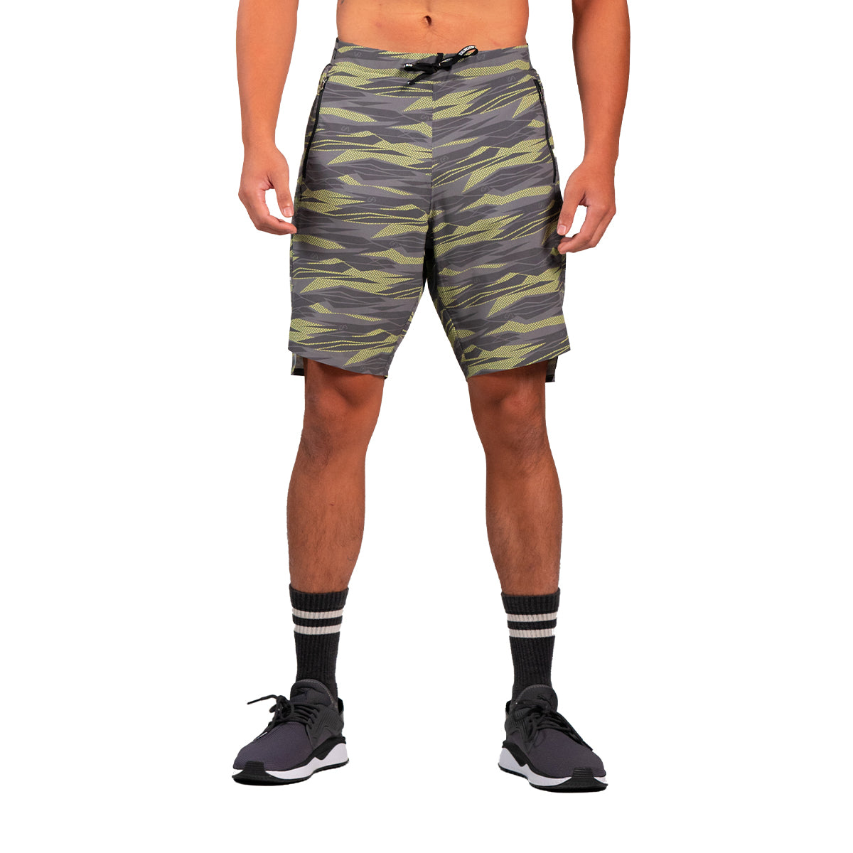 Image of Training Camo 9 inch Running Shorts for Men