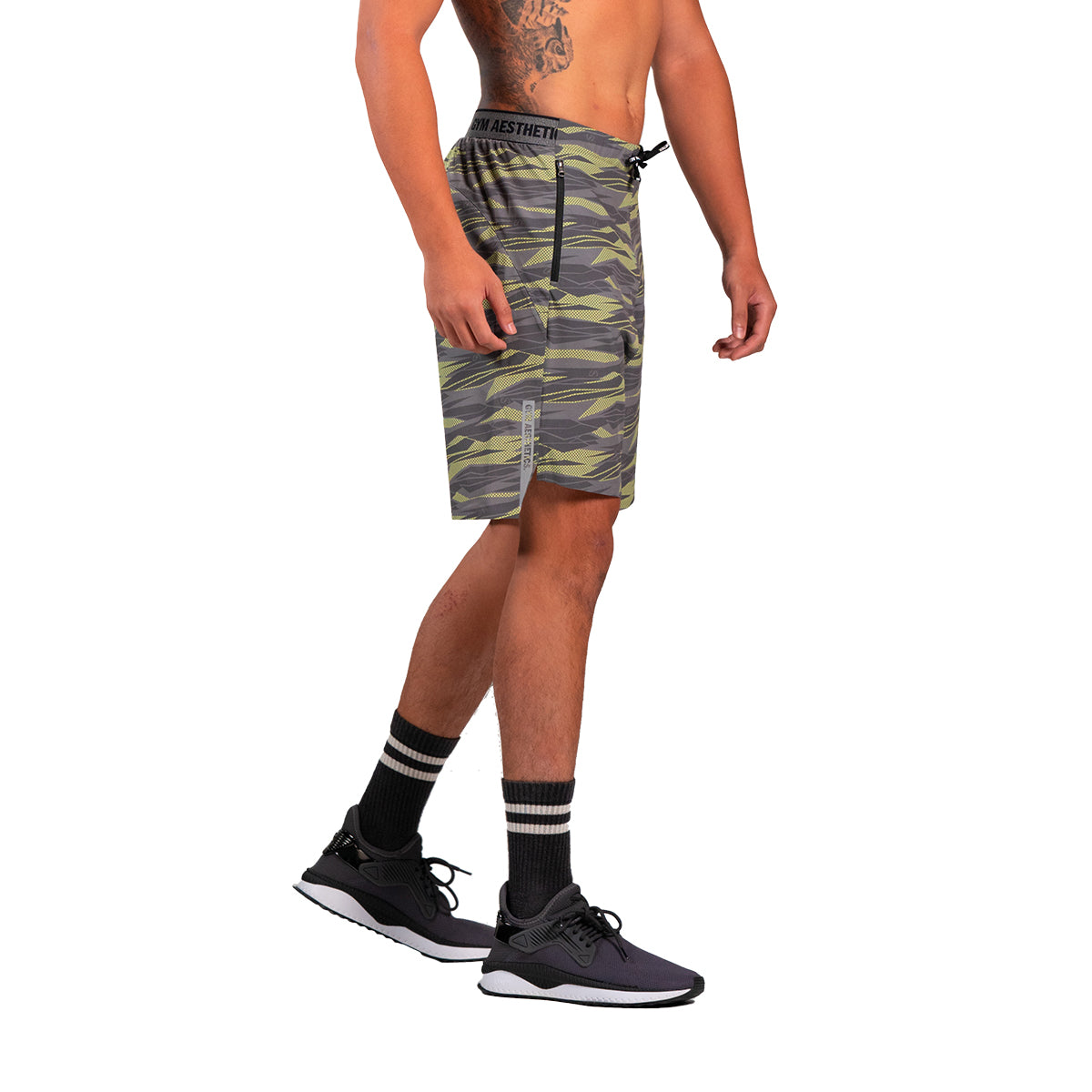 Image of Training Camo 9 inch Running Shorts for Men