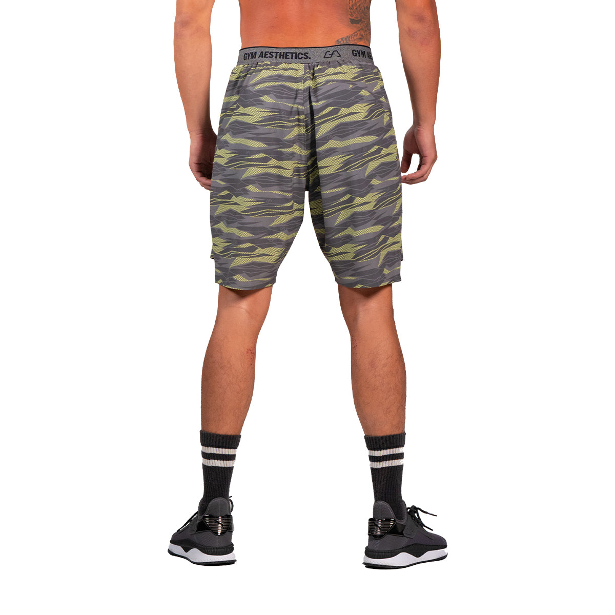 Image of Training Camo 9 inch Running Shorts for Men