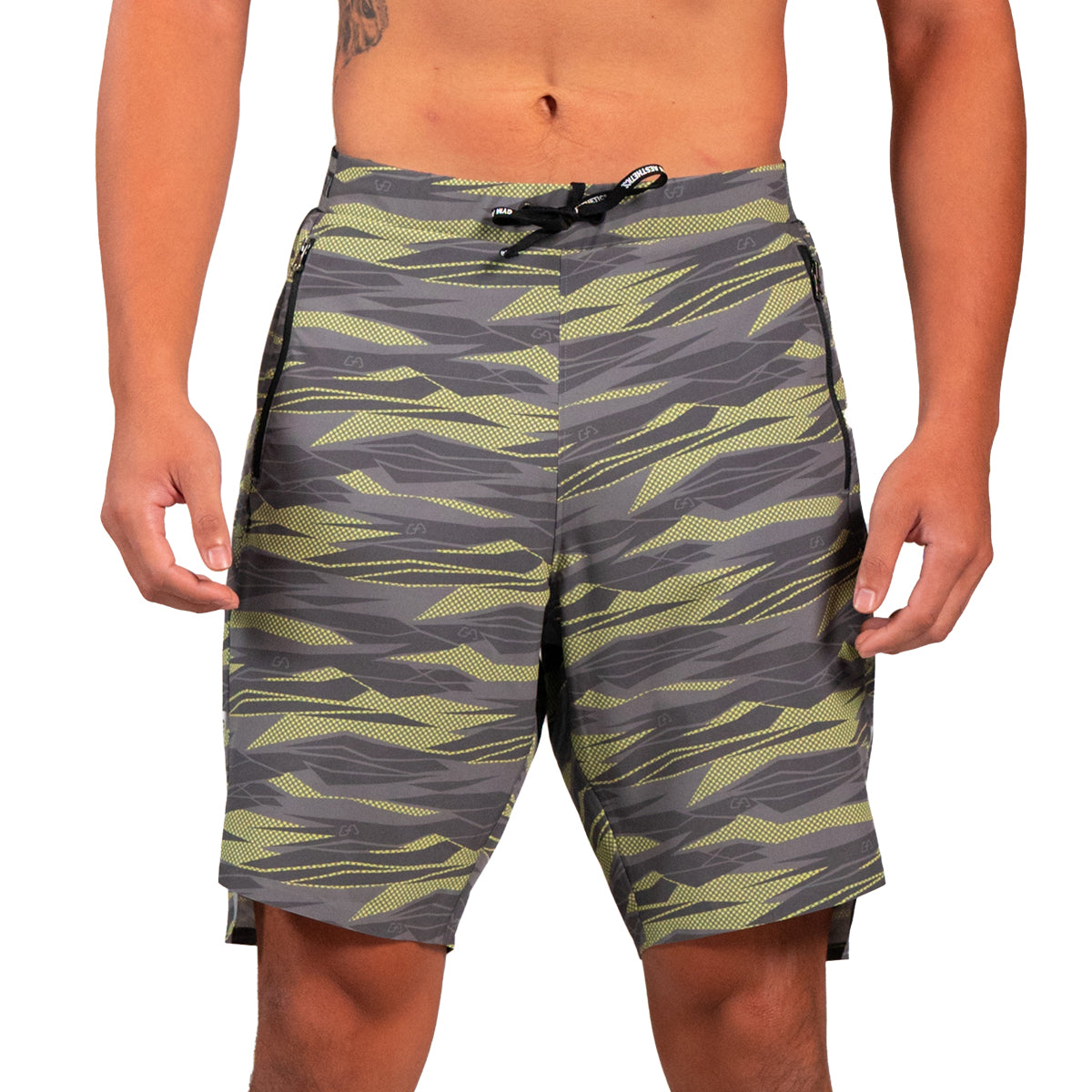 Image of Training Camo 9 inch Running Shorts for Men