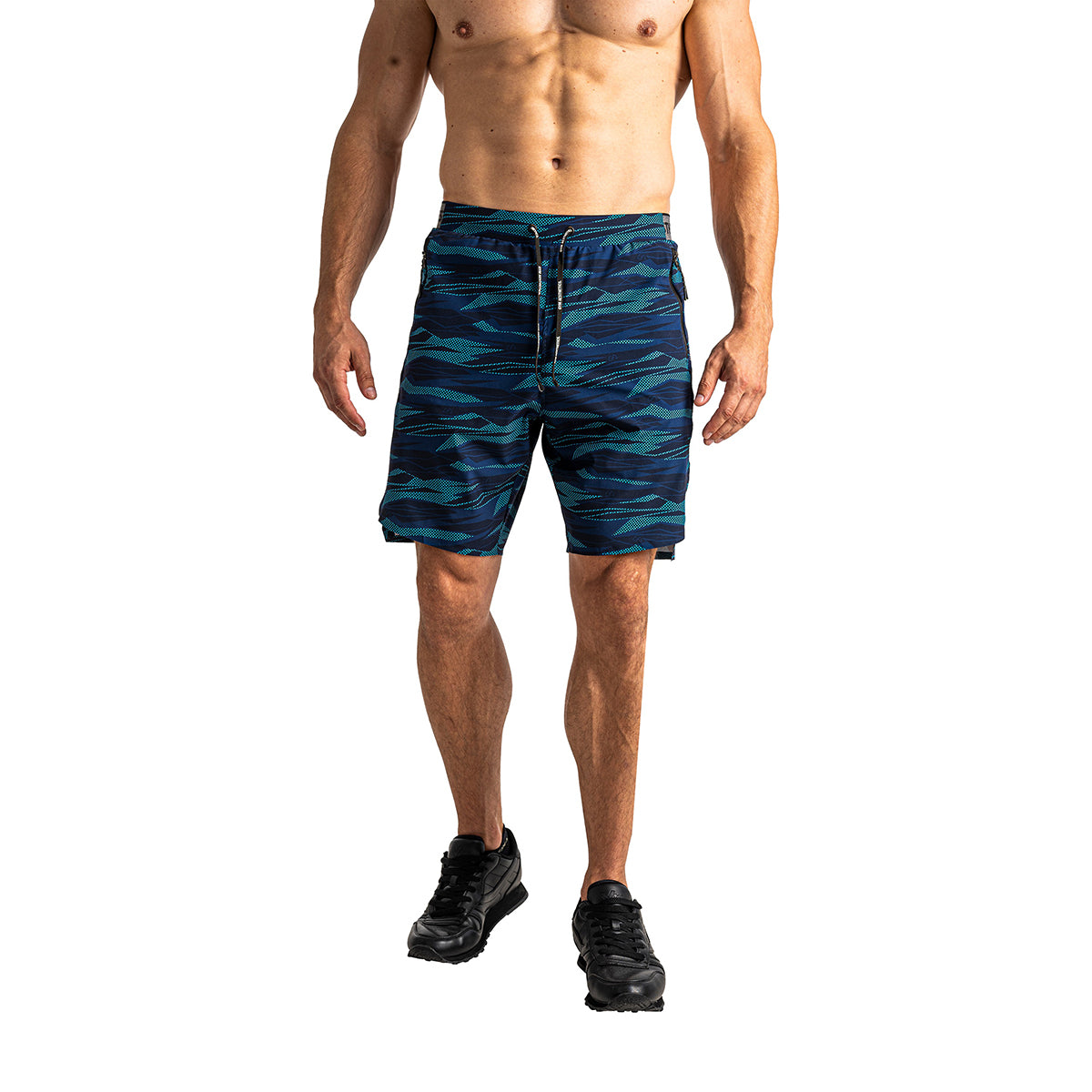 Image of Training Camo 9 inch Running Shorts for Men
