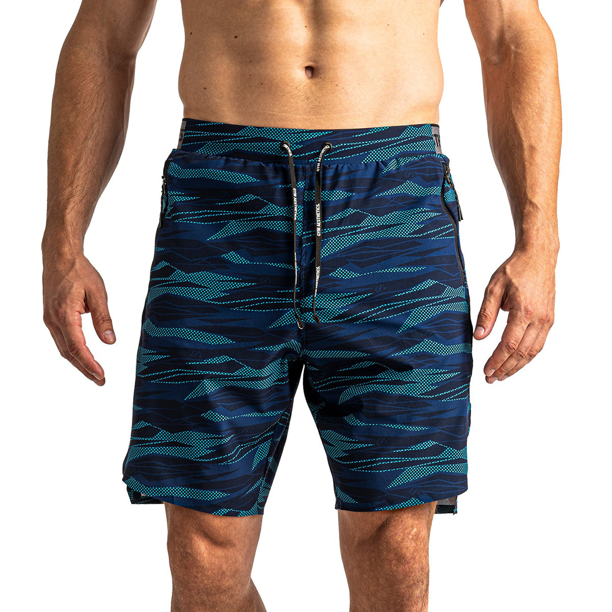 Image of Training Camo 9 inch Running Shorts for Men