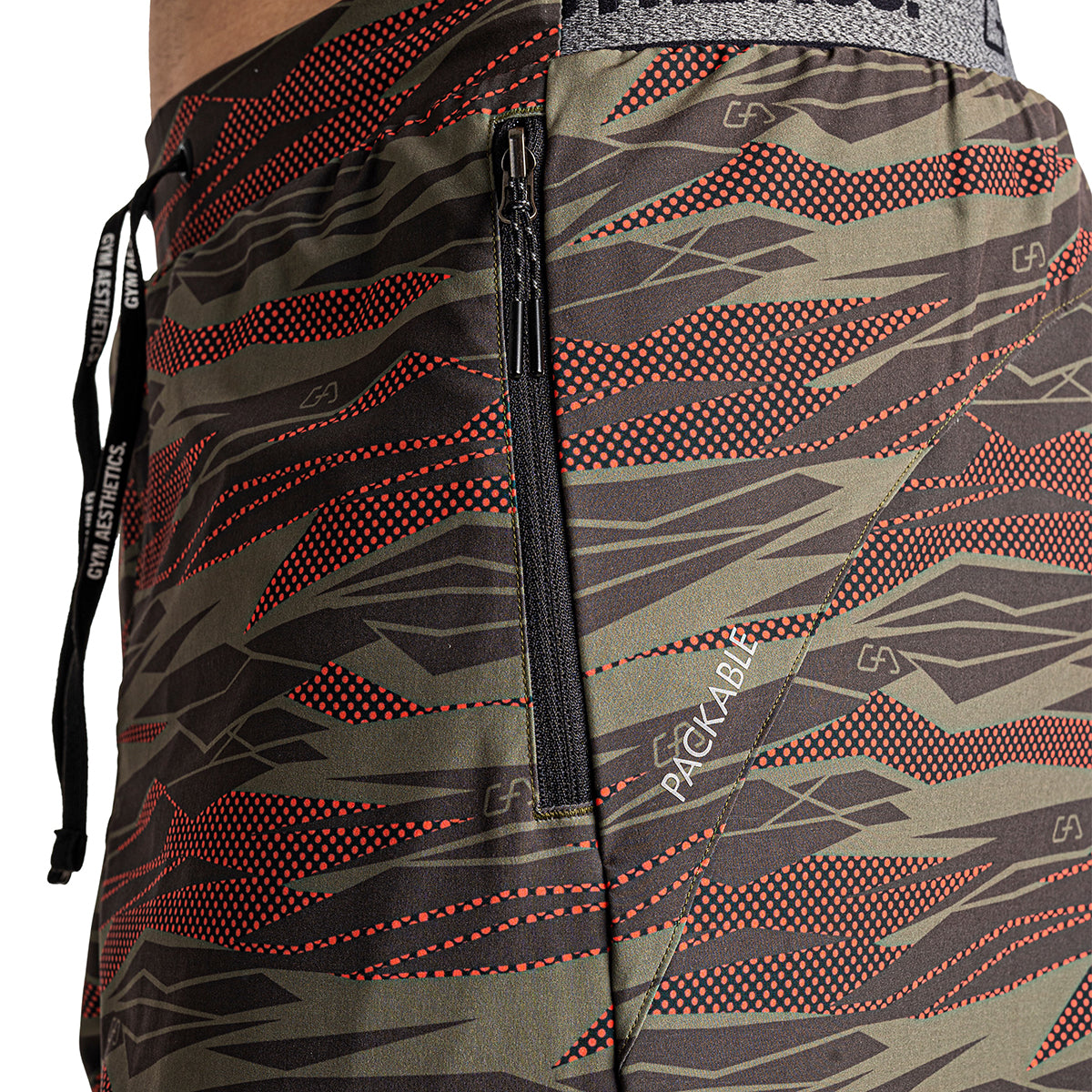 Image of Training Camo 9 inch Running Shorts for Men